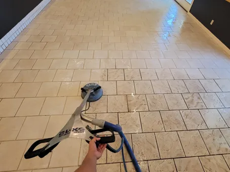 hard floor cleaning